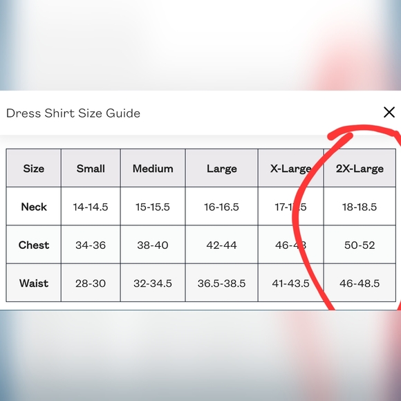 Bellisimo | NWT white dress shirt XXL - Picture 6 of 6